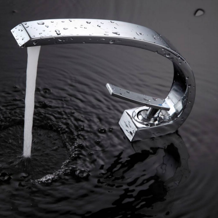 Pull-down Basin Mixer - Flexible Spray & Modern Design