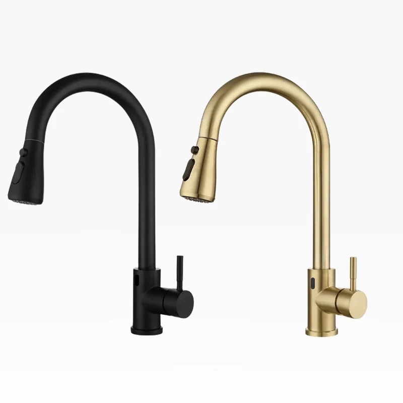 Touch On Kitchen Faucets - Smart Sensor Kitchen Faucet by MNBAM