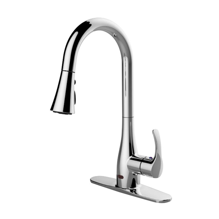 MNBAM Touchless Bathroom Faucet with Chrome Finish